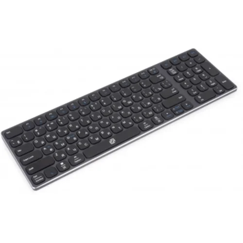 Клавиатура Оклик K767W серый/черный USB беспроводная BT/Radio slim Multimedia (2002135)