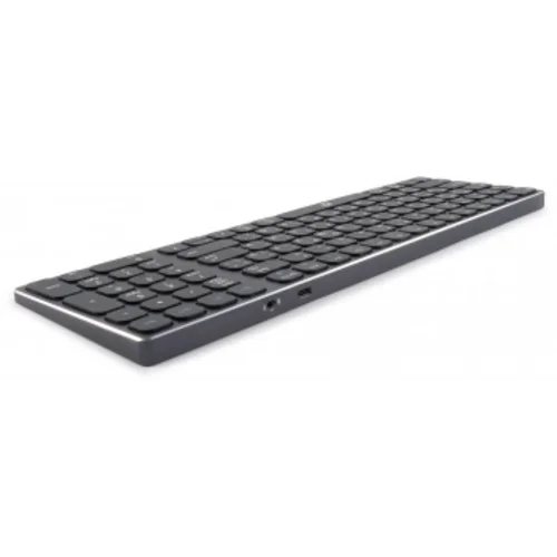 Клавиатура Оклик K767W серый/черный USB беспроводная BT/Radio slim Multimedia (2002135)