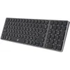Клавиатура Оклик K767W серый/черный USB беспроводная BT/Radio slim Multimedia (2002135)