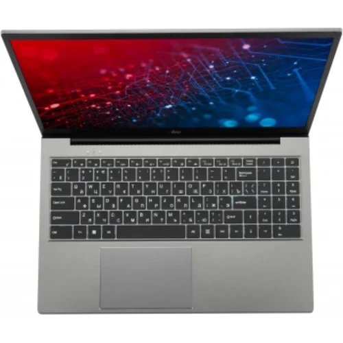 Ноутбук IRU Planio 15INP N-series N100 8Gb SSD256Gb Intel UHD Graphics 15.6" IPS FHD (1920x1080) Fre