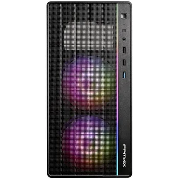 ПК IRU Game 520B5G MT Ryzen 5 5600 (3.5) 16Gb SSD512Gb RTX3060 12Gb Free DOS GbitEth 650W черный