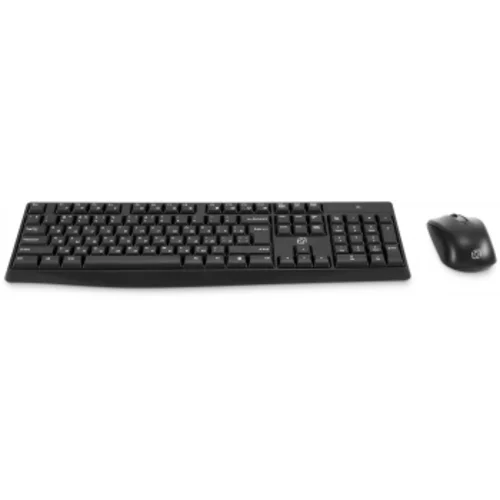 Клавиатура + мышь Оклик S260W клав:черный мышь:черный USB беспроводная Multimedia (2066170)