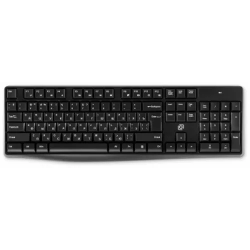 Клавиатура + мышь Оклик S260W клав:черный мышь:черный USB беспроводная Multimedia (2066170)