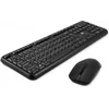 Клавиатура + мышь Оклик S277W клав:черный мышь:черный USB беспроводная Multimedia (2066172)
