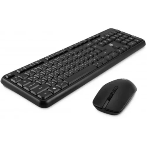 Клавиатура + мышь Оклик S277W клав:черный мышь:черный USB беспроводная Multimedia (2066172)