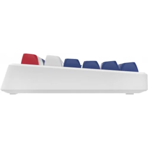 Клавиатура Оклик 725G белый/красный USB Multimedia for gamer LED (2070294) кабель 1.8м