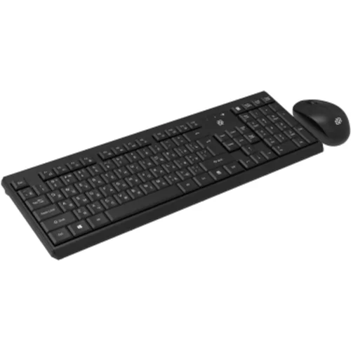 Клавиатура + мышь Оклик S269W клав:черный мышь:черный USB беспроводная slim Multimedia (2070303)