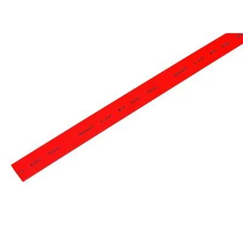 Трубка термоусадочная 10.0/5.0 1м красн. REXANT 21-0004