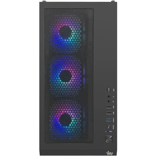 Персональный компьютер IRU Tactio 510B7GP TWR i7 13700F (2.1) 32Gb SSD1Tb RTX5060TI 8Gb Windows 11 Pro GbitEth 650W черный (RUS) (2126630)