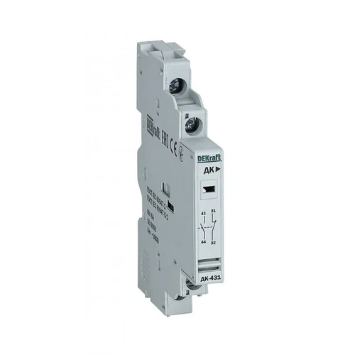 Контакт дополнительный боковой 1НО+1НЗ для ВА-431 DEKraft 21271DEK