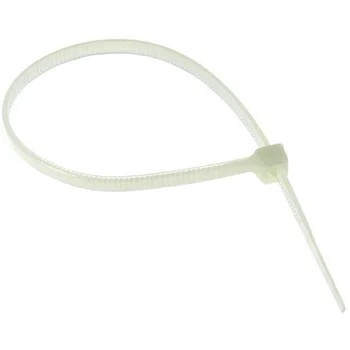 Хомут кабельный 4.8х180 нейл. бел. (уп.100шт) EKF plc-c-4.8x180