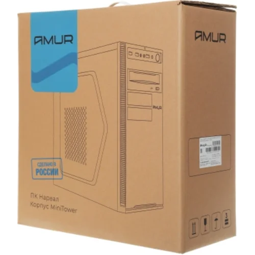 ПК Amur Нарвал B7I21 АМУЕ.466219.002 MT i5 12400 (2.5) 16Gb SSD512Gb UHDG 730 без ОС GbitEth 500W