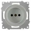 Розетка 1-м СП Florence 16А IP20 без заземл. винтов. контакты механизм сер. (1E10301302) OneKeyElect
