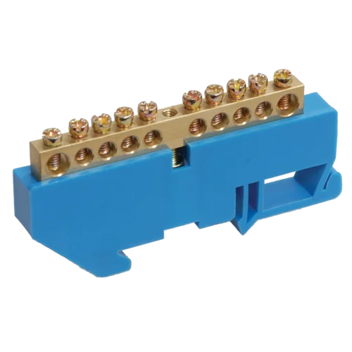 Шина нулевая на DIN-изол. ШНИ-6х9-12-Д-С ИЭК YNN10-69-12D-K07