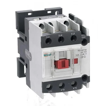 Контактор КМ-103 32А кат. 24В AC 1НО+1НЗ AC-3 DEKraft 22120DEK