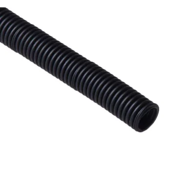 Труба гофрированная ПНД легкая d25мм с протяжкой черн. (уп.20м) Ruvinil 22501(20)