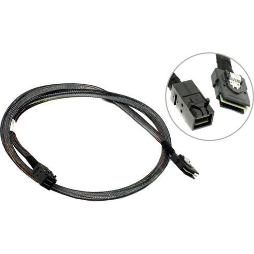 Кабель Adaptec ACK-I-HDMSAS-MSAS 1m Кабель HDmSAS-miniSAS внутренний, 1м.
