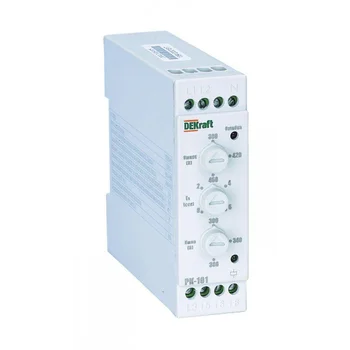 Реле контроля фаз РК-101 380В тип 02 DEKraft 23301DEK