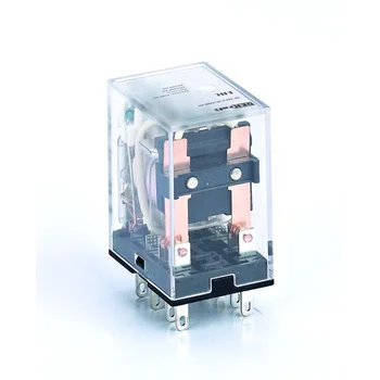 Реле промежуточное ПР-102 5А 24В DC 2 конт. с LED-индикацией DEKraft 23838DEK