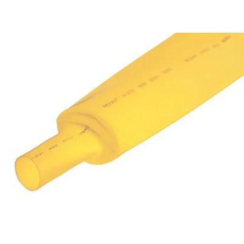 Трубка термоусадочная Н-1 40.0/20.0 1м желт. Rexant 24-0002