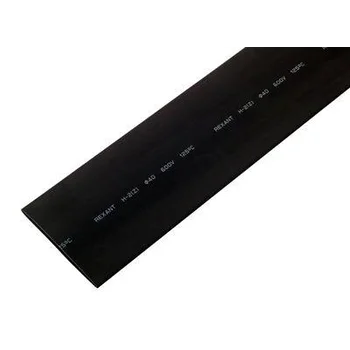 Трубка термоусадочная 40.0/20.0 1м черн. Rexant 24-0007