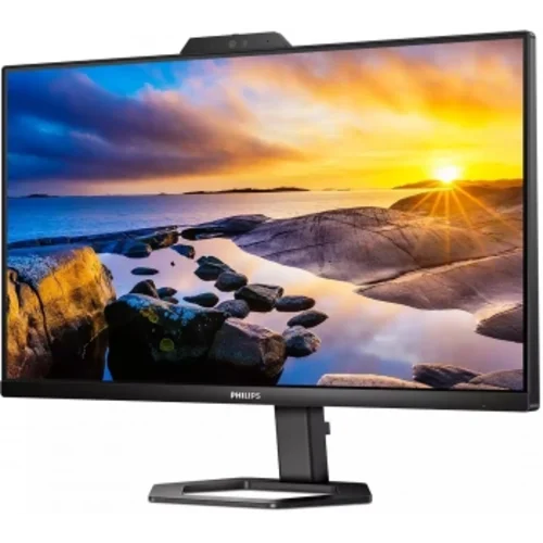 Монитор Philips 23.8" 24E1N5300HE черный IPS LED 1ms 16:9 HDMI M/M Cam матовая HAS Piv 300cd 178гр/1
