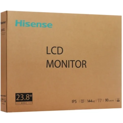 Монитор Hisense 23.8" 24N3Q черный IPS LED 16:9 HDMI матовая 1000:1 250cd 178гр/178гр 1920x1080 144H