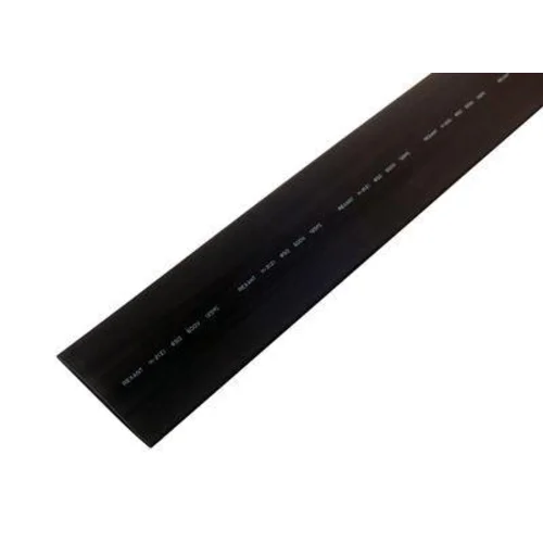 Трубка термоусадочная 50.0/25.0 1м черн. Rexant 25-0006