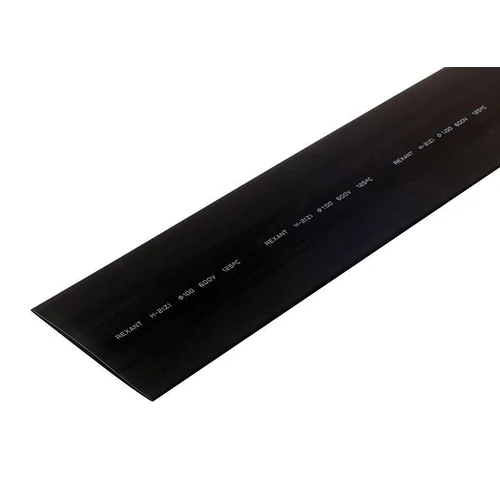 Трубка термоусадочная 100.0/50.0 1м черн. Rexant 25-0100