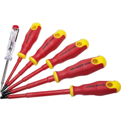 Набор диэлектрических отверток STAYER Profi-Electro, 6 шт 25145-H6_z01