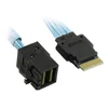 Кабель Gigabyte HDmSAS-SlimSAS 80см, внутренний