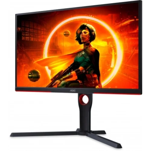 Монитор AOC 24.5" Gaming 25G3ZM черный/красный VA LED 16:9 HDMI матовая HAS Piv 300cd 178гр/178гр 19