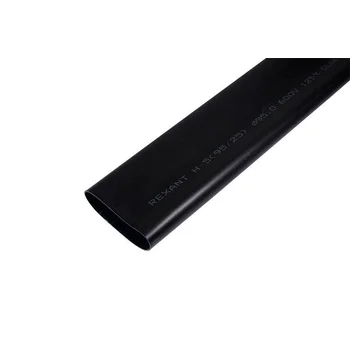 Трубка термоусадочная тонкостен. 95.0/25.0 с клеем (3:1) 1м черн. Rexant 26-0095