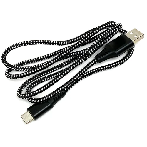 Кабель универсальный (USB - USB Type C) (черный, 1м)