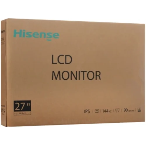 Монитор Hisense 27" 27N3Q черный IPS LED 16:9 HDMI матовая 1000:1 250cd 178гр/178гр 1920x1080 144Hz