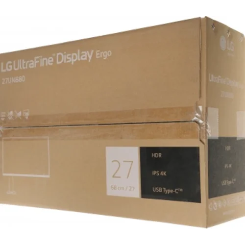 Монитор LG 27" UltraFine 27UN880-B черный IPS LED 16:9 HDMI M/M матовая HAS Piv 350cd 178гр/178гр 38