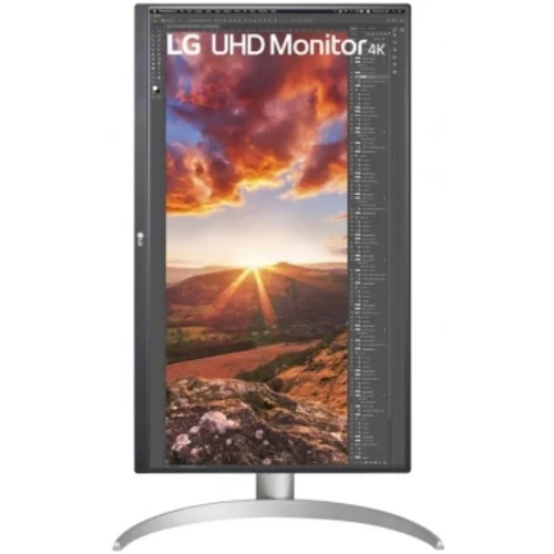 Монитор LG 27" UltraFine 27UP850K-W черный IPS LED 16:9 HDMI M/M матовая HAS 1200:1 400cd 178гр/178г