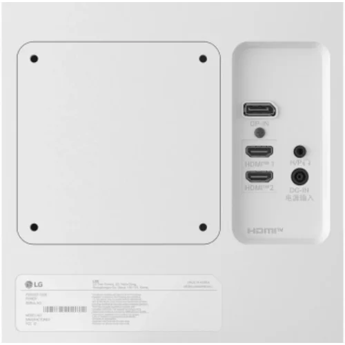 Монитор LG 27" UltraFine 27US500-W белый IPS LED 16:9 HDMI матовая Piv 1000:1 300cd 178гр/178гр 3840