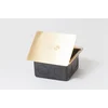 Люк на 1,5 поста (45х45), латунь, с металлической коробкой, IP44