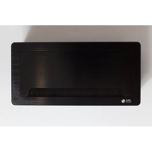 Люк настольный на 4 поста (45х45), металл, черный, IP20