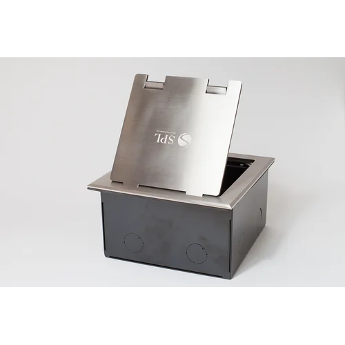 Люк на 4 поста (45х45), из нержавеющей стали, с коробкой, IP40