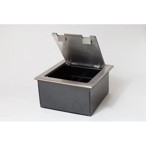 Люк на 4 поста (45х45), из нержавеющей стали, с коробкой, IP40