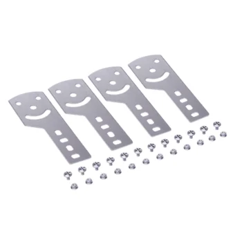 Пластина крепежная GSV H80 (4шт) в комплекте с крепежными элементами для монтажа DKC 30014K