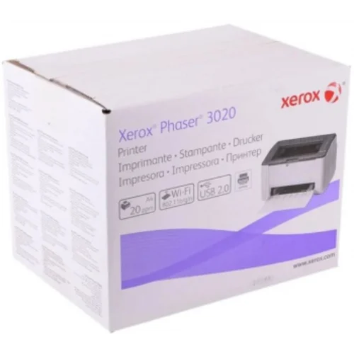 Принтер лазерный Xerox Phaser 3020v_bi A4 WiFi белый