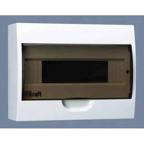 Корпус навесной ЩРН-П-12 12мод. IP41 пластик. DEKraft 31011DEK