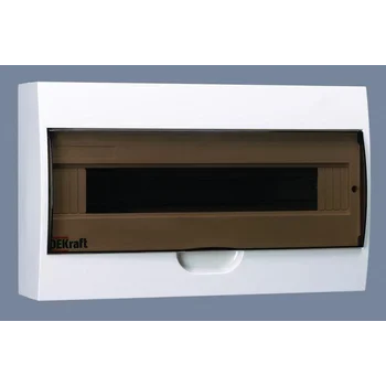 Корпус навесной ЩРН-П-18 18мод. IP41 пластик. DEKraft 31012DEK
