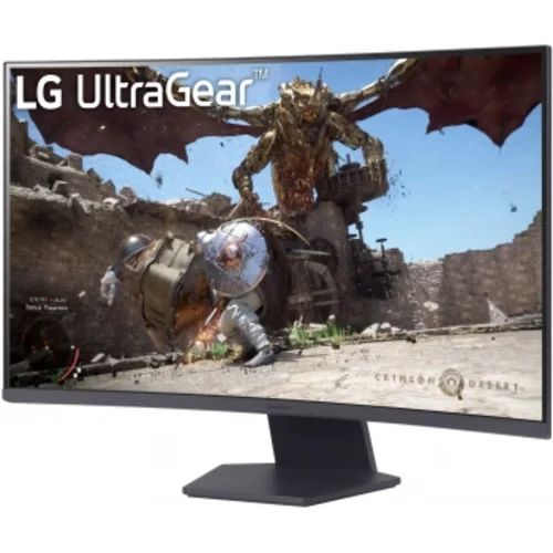 Монитор LG 31.5" UltraGear 32GS60QC-B черный VA LED 16:9 HDMI матовая 3000:1 300cd 178гр/178гр 2560x