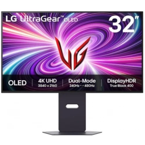 Монитор LG 31.5" UltraGear 32GS95UV-B черный OLED LED 16:9 HDMI M/M матовая HAS Piv 275cd 178гр/178г