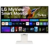 Монитор LG 31.5" MyView 32SR85U-W белый IPS LED 16:9 HDMI M/M Cam матовая HAS 400cd 178гр/178гр 3840