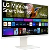 Монитор LG 31.5" MyView 32SR85U-W белый IPS LED 16:9 HDMI M/M Cam матовая HAS 400cd 178гр/178гр 3840